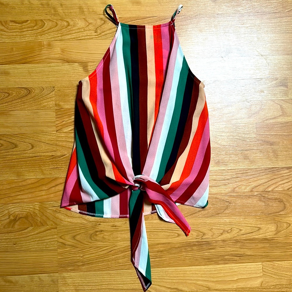Striped tank top